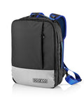 Celly, Zaino Fuel Linea Sparco, Zaino Porta PC, Per gli Appassionati di Gaming, Design Ergonomico, Imbottitura Interna, 3 Tasche Interne ed Esterne con Zip, Ideale come Bagaglio a Mano (30x10x43cm)