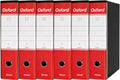 Registratore ESSELTE OXFORD ROSSO dorso 8cm formato protocollo 390785160