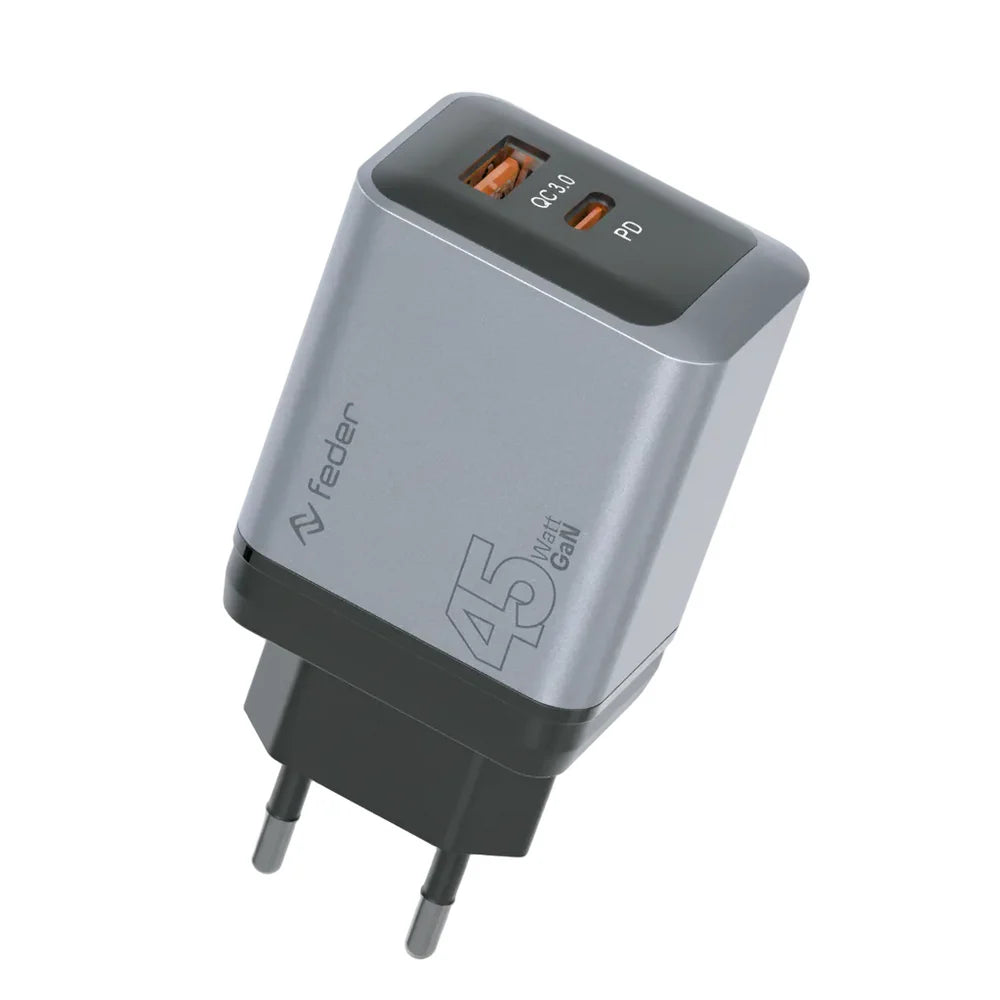 Caricabatterie da rete Executive 45WATT con tecnologia GaN FEDER