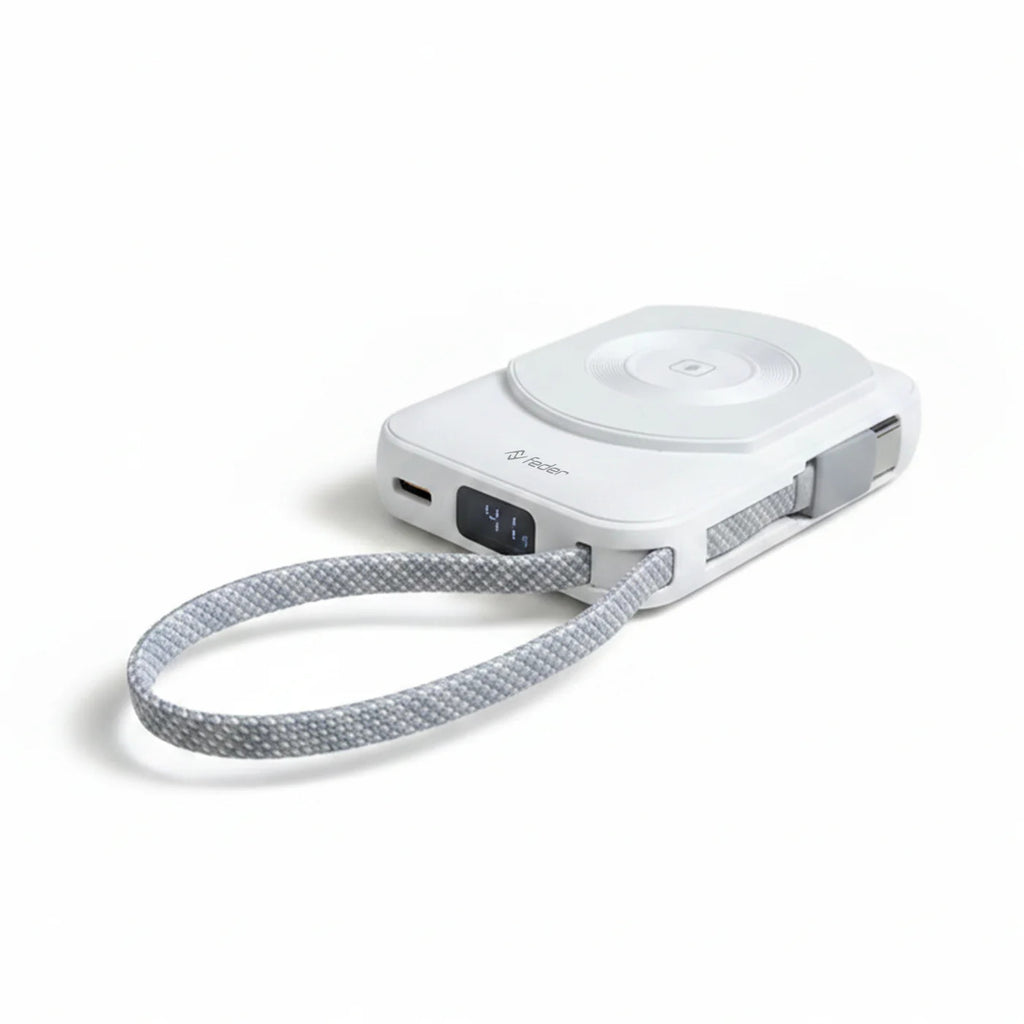 MagLOOP 5k Power Bank da 5.000mAh mag safe con ricarica wireless compatibile anche con smartwatch