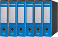 Esselte ESSENTIALS G75 Registratore con Custodia, con Meccanismo a Leva, in Formato Protocollo, 23x33cm, con Dorso da 8 cm, Azzurro, Conf.da 6 pezzi, 390775800