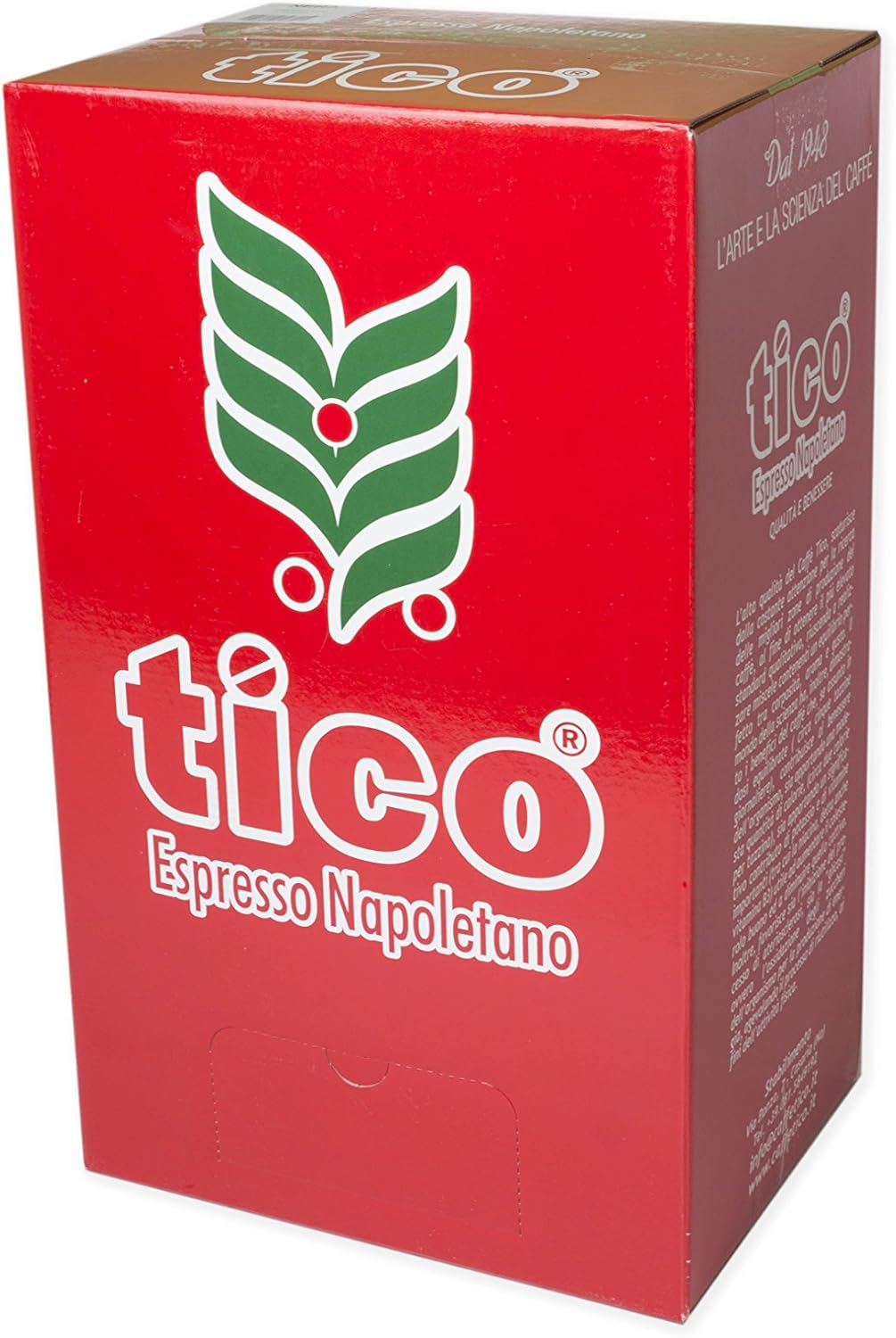 Caffè TICO con accessori, confezione da 150 cialde